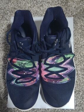 Nike Kids Kyrie 5 Navy with Multicolor Accents